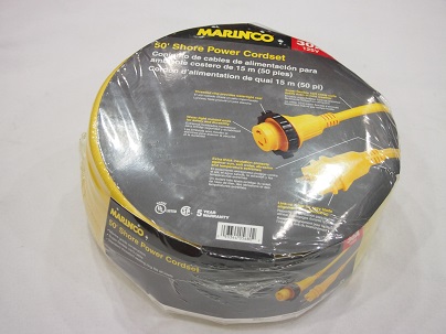 マリンコ陸電ケーブルセット15m30A 125V (202854) - トップウォーター