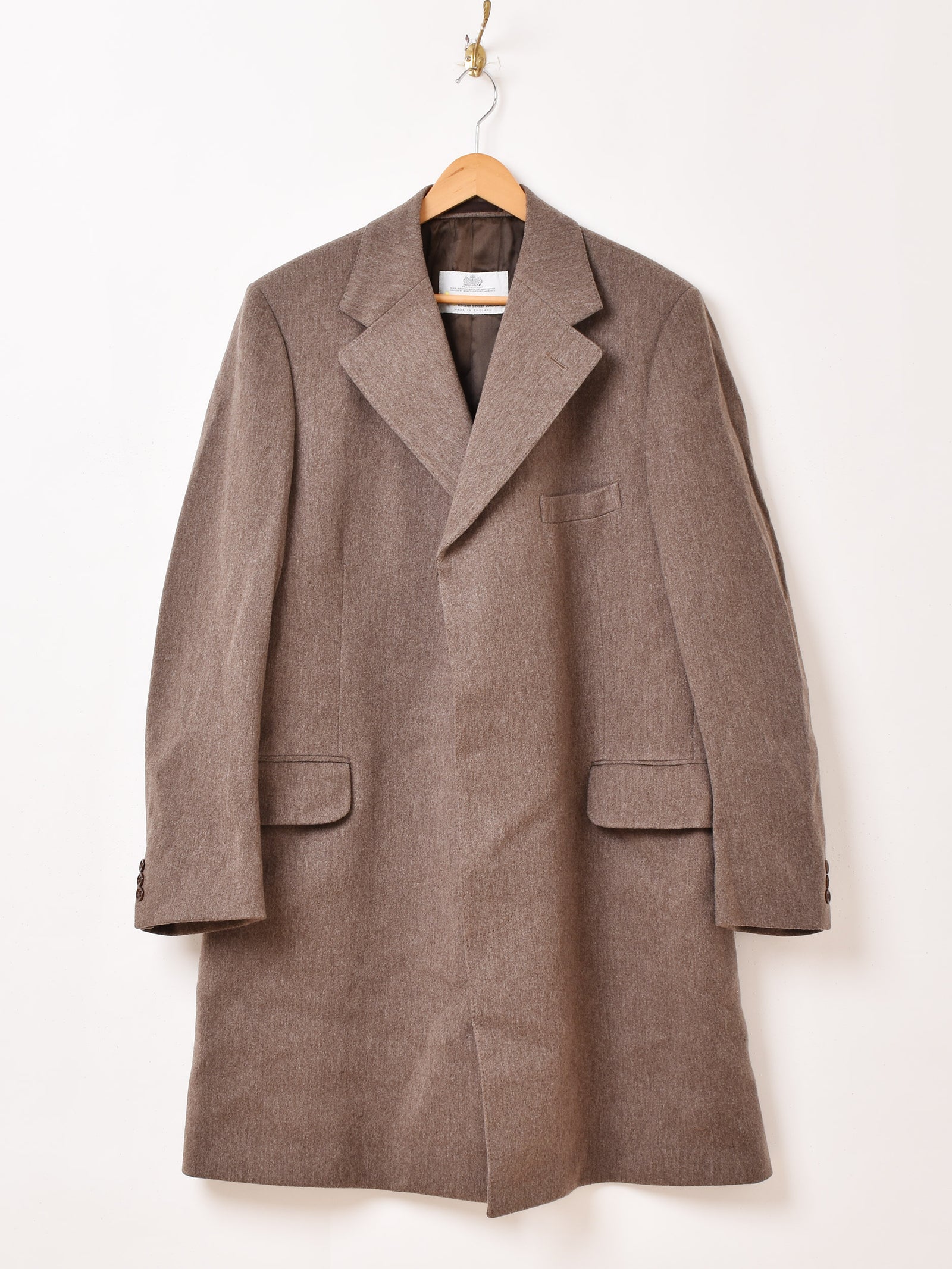 英国製】Aquascutum ヴィンテージ 90's チェスターコート 大きめ