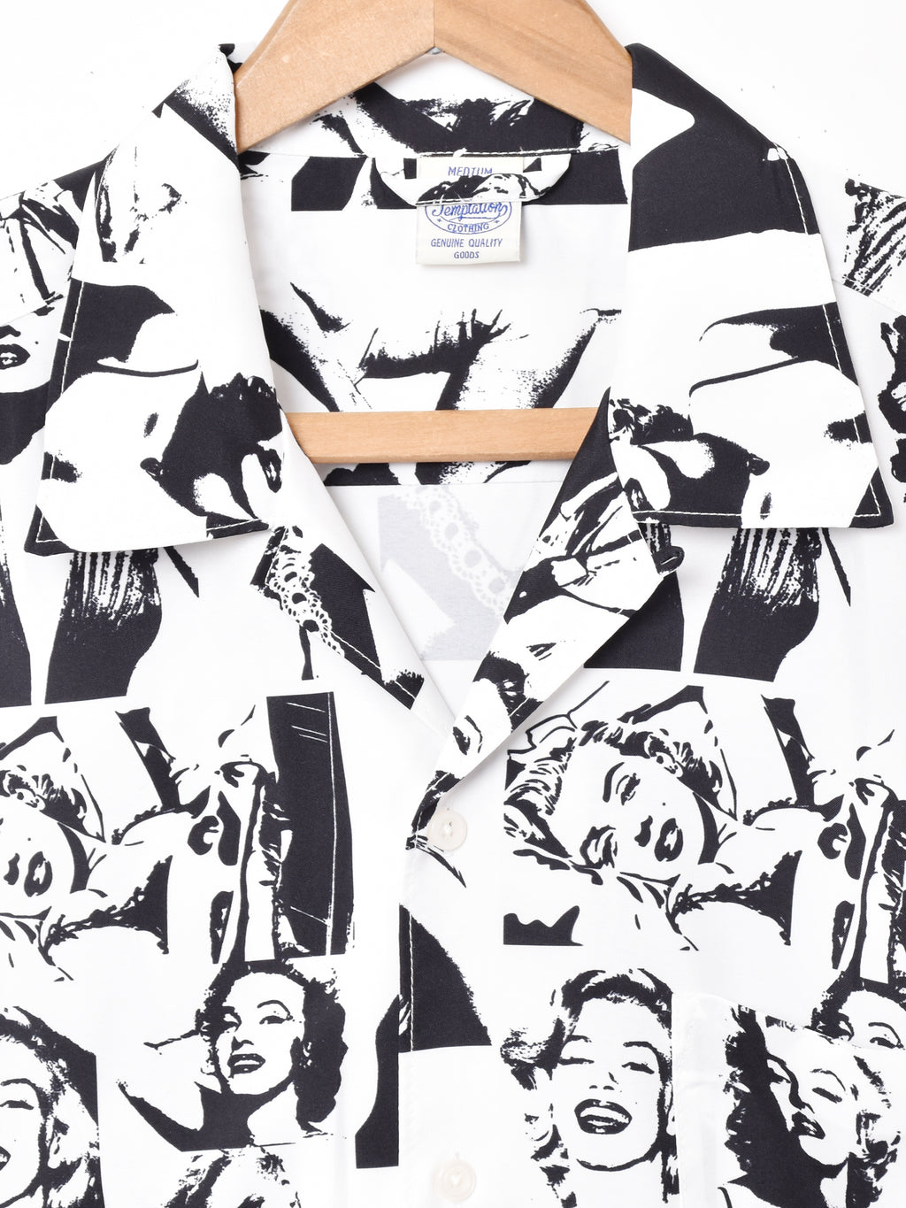 TEMPTATION マリリンモンロー 総柄 半袖シャツ – 古着屋Top of the