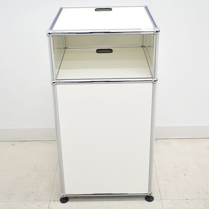 USM Haller テレフォンスタンド 電話台 W373 ガラス クローム USM