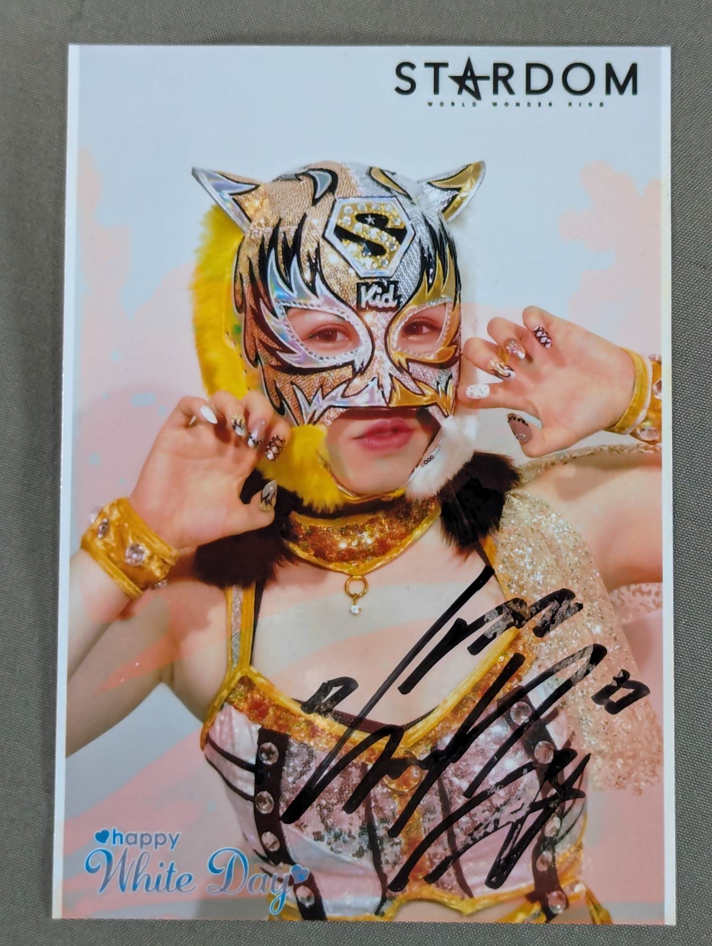 スターダム スターライトキッドマスク サイン入り 【公式通販】
