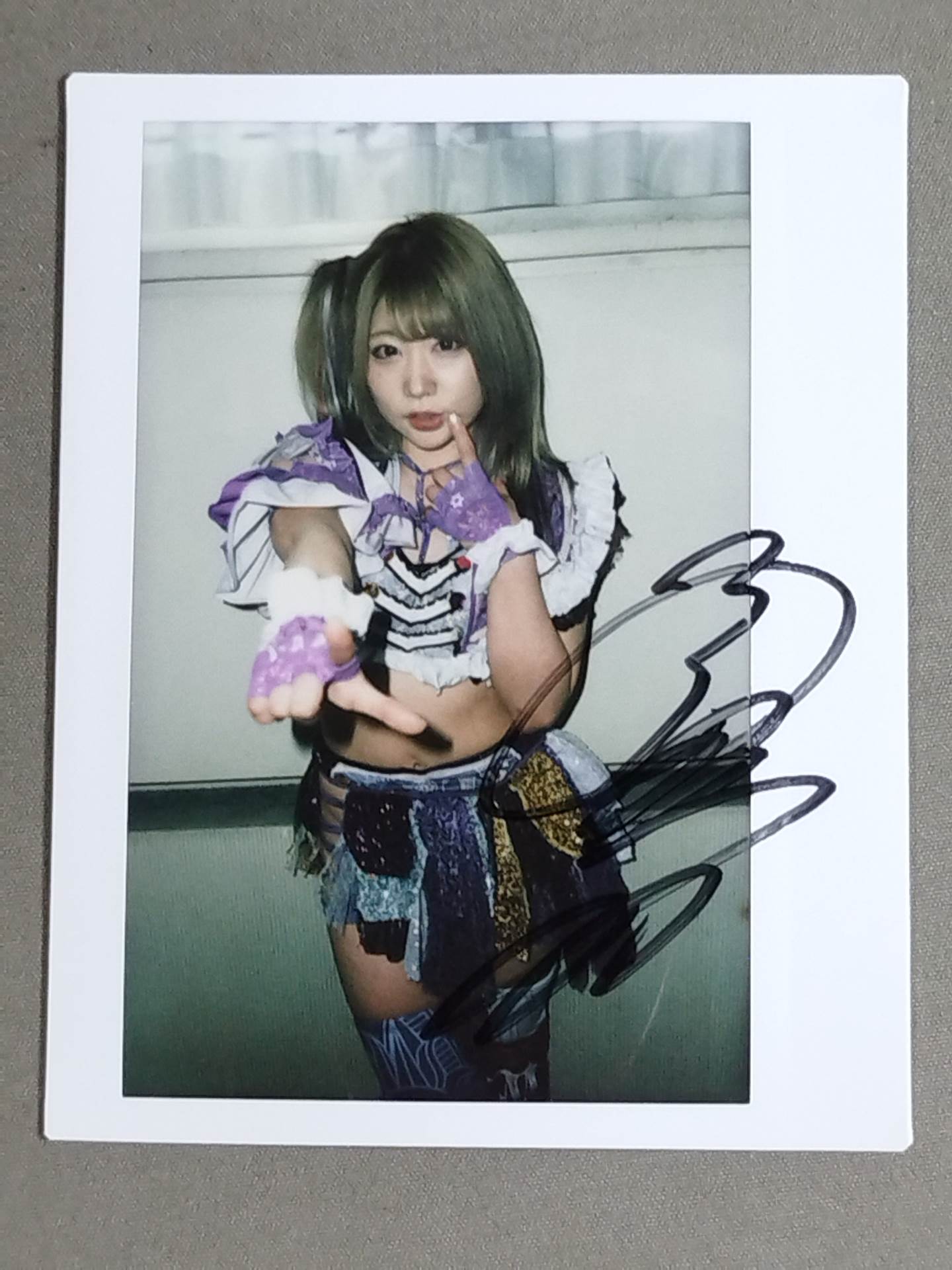 NMB48 太田夢莉 直筆サイン入りチェキ BOMB 抽プレ 当選品 NMB48 太田
