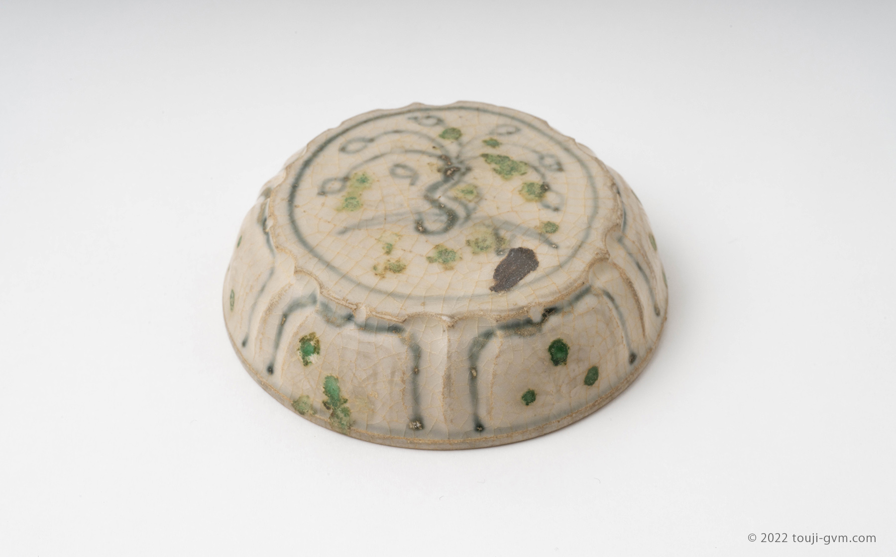 南洋陶磁 】 白釉象 宋胡禄/サンカローク 渡来品骨董 L0317F 南洋陶磁