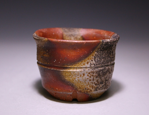 酒器 備前 ぐい呑み 正宗悟 共箱 現代陶芸 工芸 茶道具 美術品 生活の
