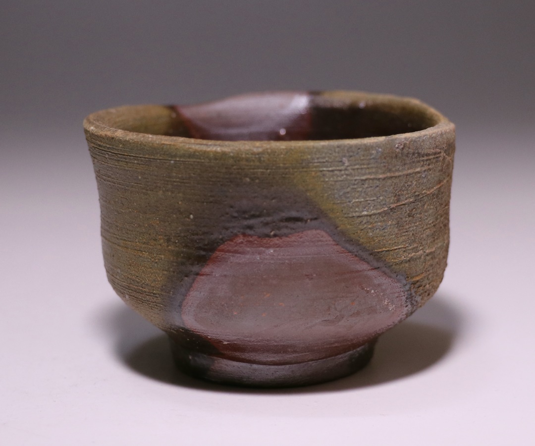 人間国宝藤原雄作 備前焼ぐい呑み 【公式通販】