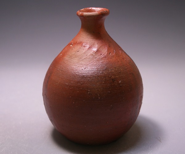 藤原 建 1971年作 1977年ご逝去 備前小徳利 【公式通販】