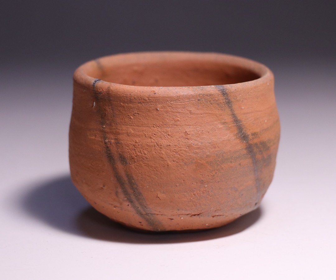 備前焼 ぐい呑 「高力 芳照」作 N o42 備前焼 ぐい呑 「高力 芳照」作