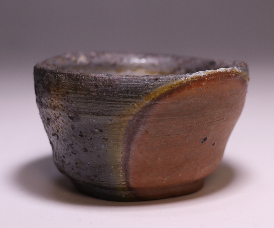 小山末廣 作 「備前窯変盃」 ～備前焼専門卸小売店 川口陶楽苑～