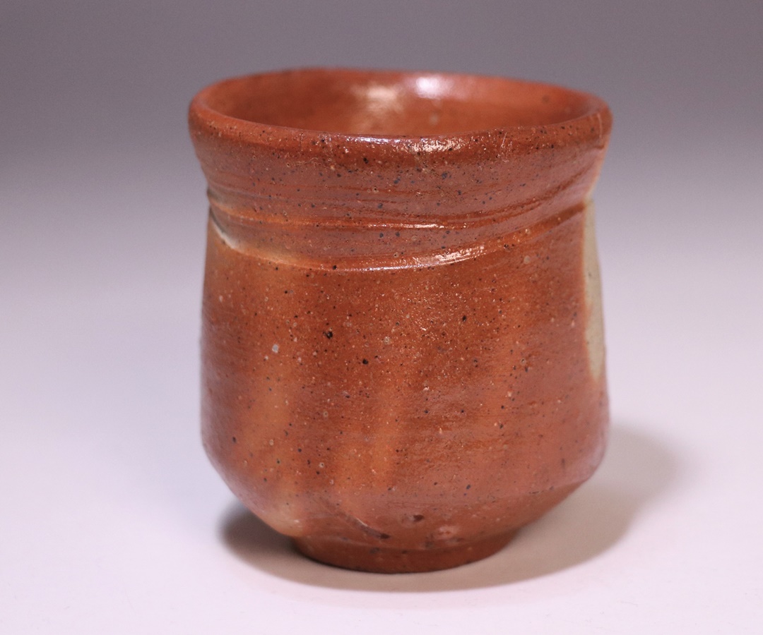 お値下げ 備前焼㉑ 中片口鉢 かせゴマ ボタモチ緋襷 丁斎作 お値下げ