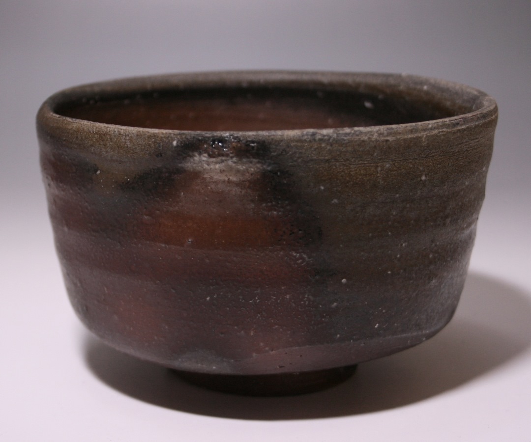 こゆきちゃん様 備前焼 人間国宝 山本陶秀 茶碗 山本陶秀 作 「備前