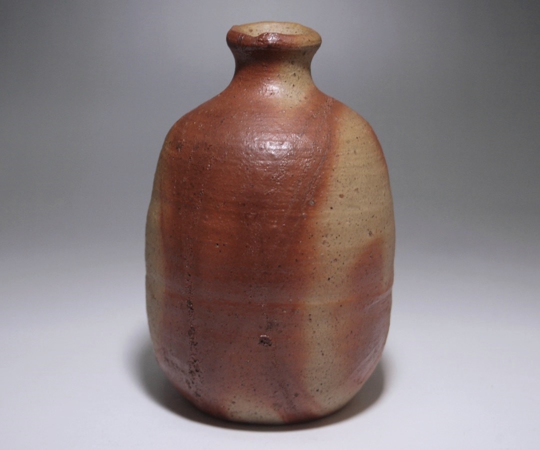 備前焼松田崋山作特別価格凄技特別出品県重要無形文化財保持者です