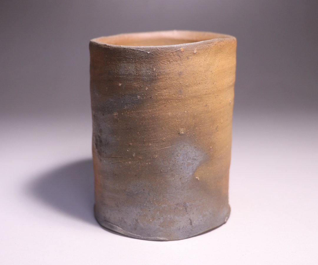 中村和樹】 秀作 備前 ぐい呑 平盃 【公式通販】