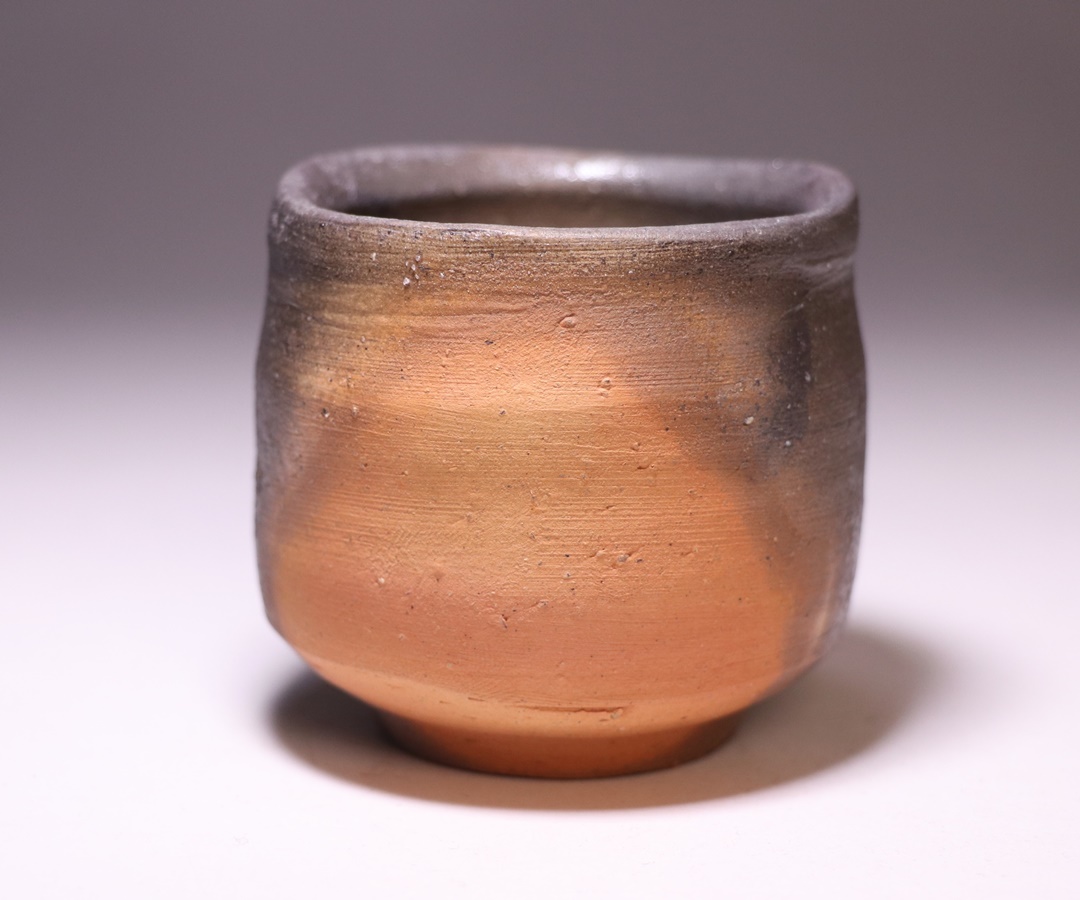 金重潤平 作 「備前酒呑」 ～備前焼専門卸小売店 川口陶楽苑～