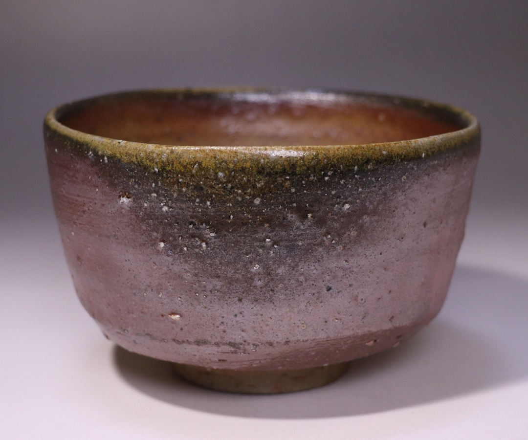 備前焼 ショップ 山内厚可 抹茶碗 未使用 備前焼 山内厚可 抹茶碗 未