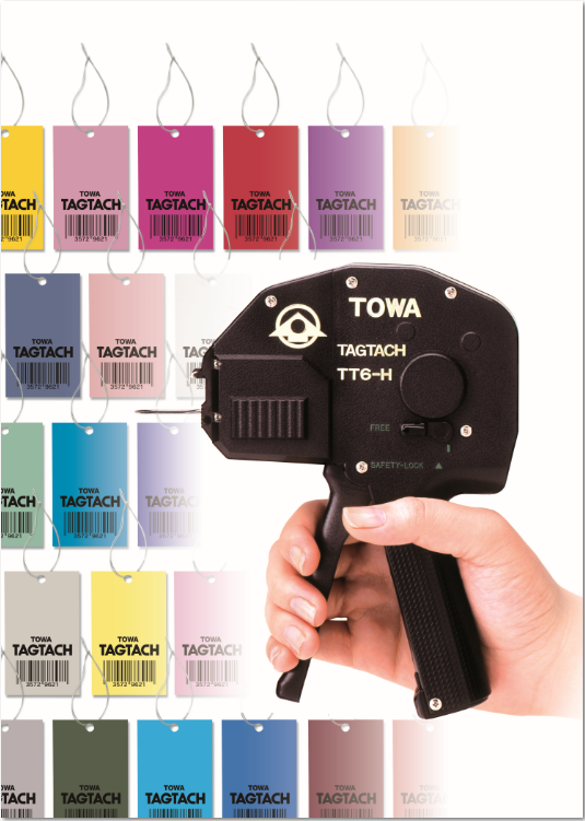 TOWA タグタッチTT6-H 専用ボビン付き【タグ取付機】 【公式通販】