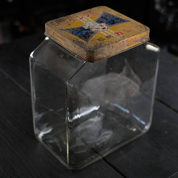 珍品？アサヒカレー ガラス瓶瓶ホーロー蓋付きオリエンタルカレー販売