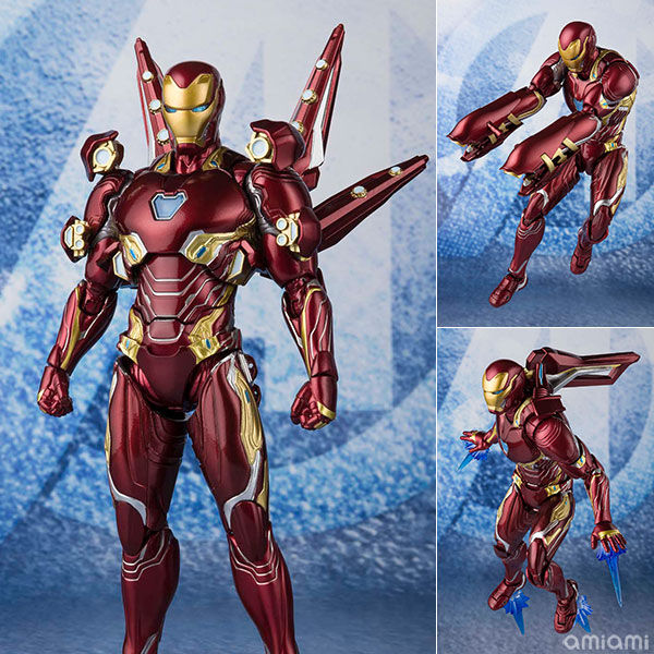 アベンジャーズ】S.H.フィギュアーツ『アイアンマン マーク50 ナノ