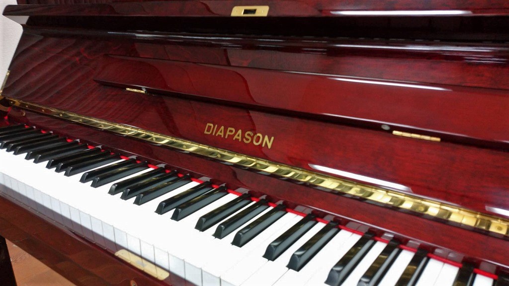 DIAPASON アップライトピアノ 126S 中古】ディアパソン 126-S 1979年製