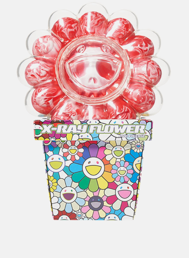 村上隆 secret base X-RAY FLOWER Red X-Ray Flowers by Takashi