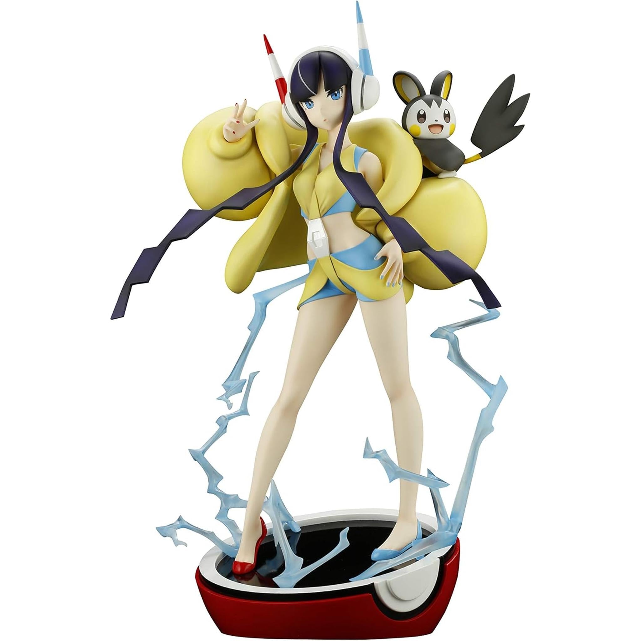 ポケモンセンターオリジナル フィギュア カミツレ&エモンガ ポケモン