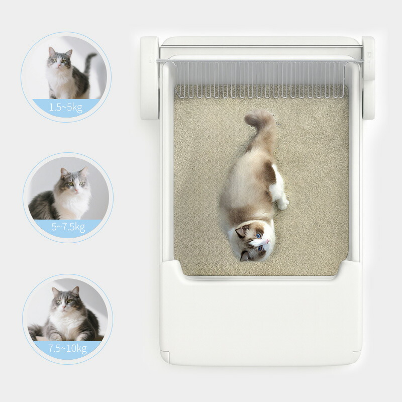 楽天市場】UBPET C30 自動猫トイレ 開放式 オープンタイプ オープン式
