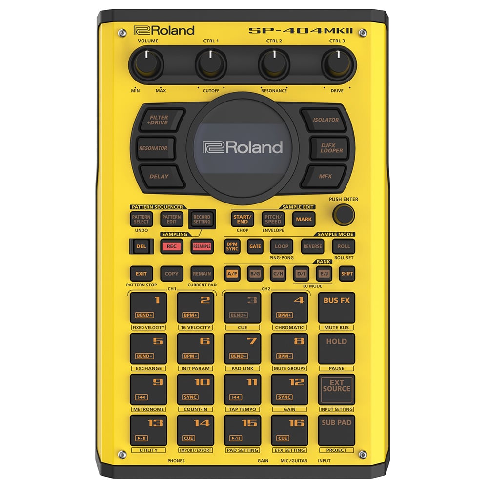 楽天市場】Roland ローランド サンプラー SP-404MK2-Y イエロー 限定