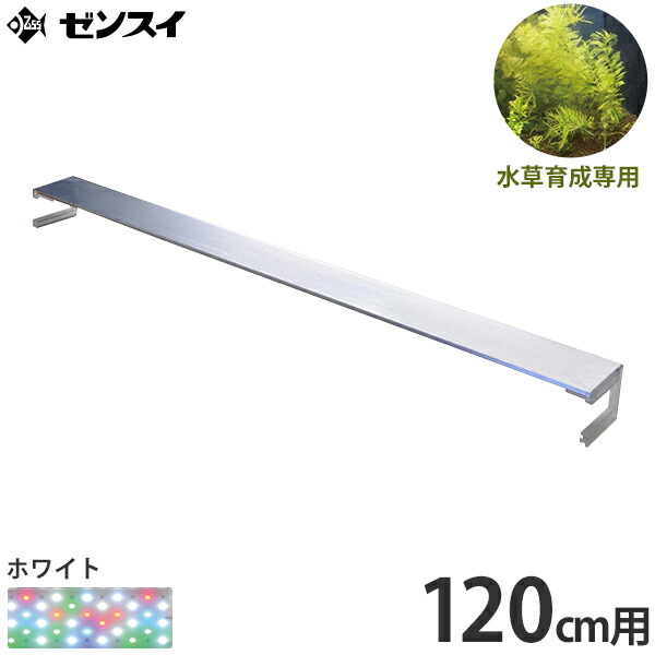 ゼンスイLED水草育成ライト 約120cm ACアダプター付き 白色光