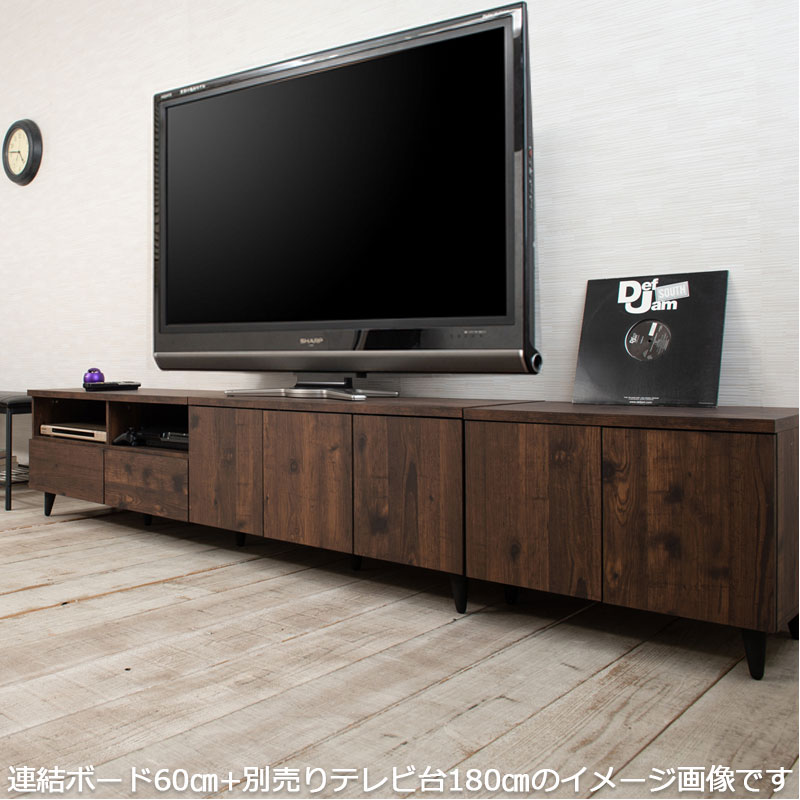 rin.rin.31 高級感 シギヤマ ローボード、テレビ台 ブラウン 楽天市場