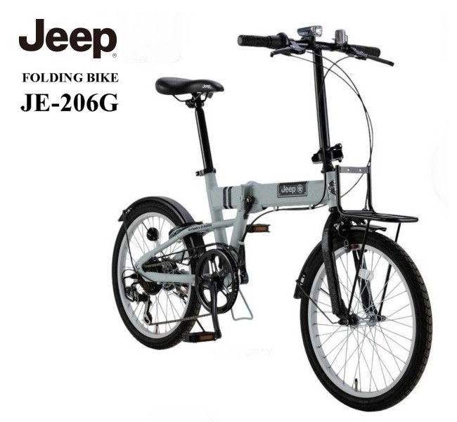 楽天市場】JEEP(ジープ) JE-206G 2025モデル 折りたたみ自転車