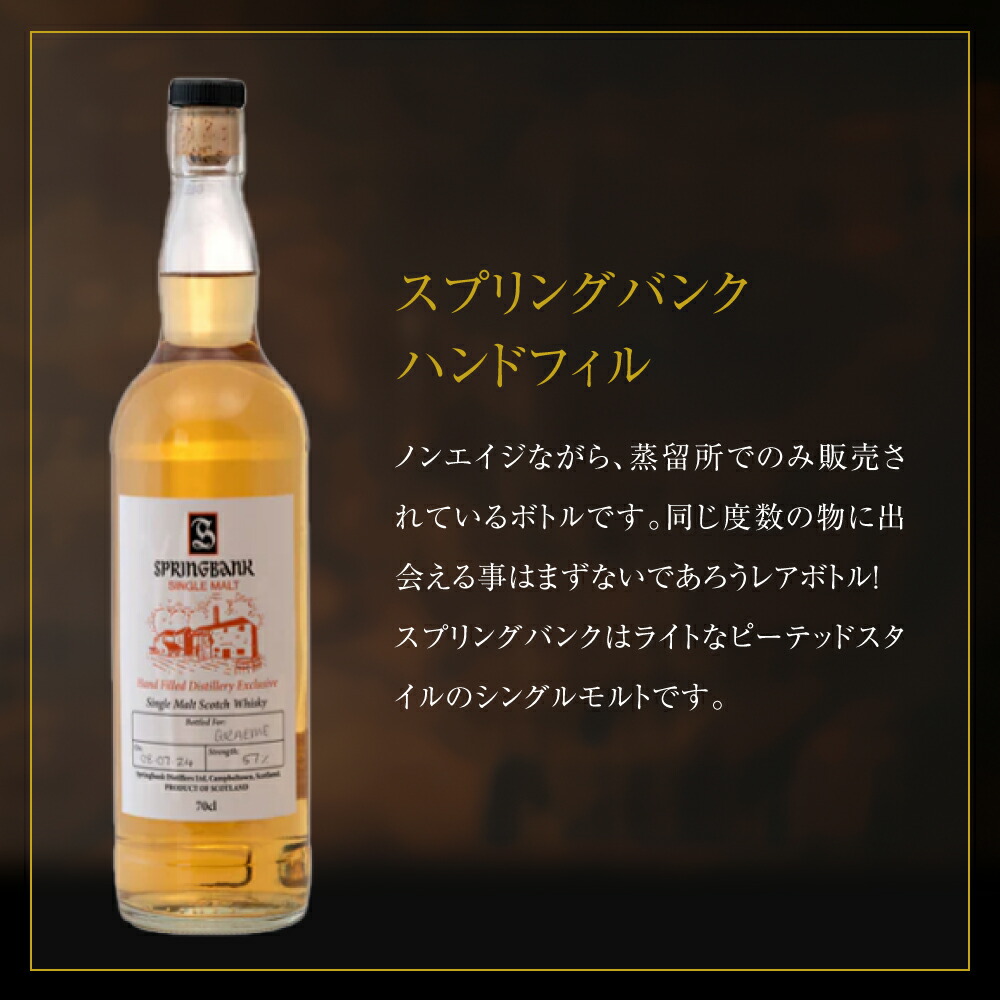 ロングロウ・キルケランウィスキー2本セット［スプリングバンク蒸留所］