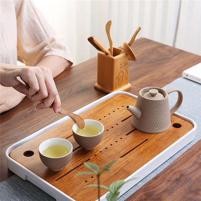 楽天市場】竹製【茶器・茶道具】6点セット 竹製 お茶道具 六君子