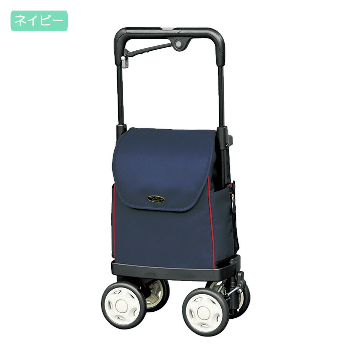 楽天市場】ショッピングカート 4輪 軽量 横押しウォーキングキャリー i