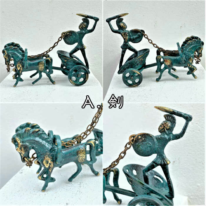 楽天市場】ギリシャ輸入【ギリシャ青銅 英雄アキレスと戦車】ブロンズ