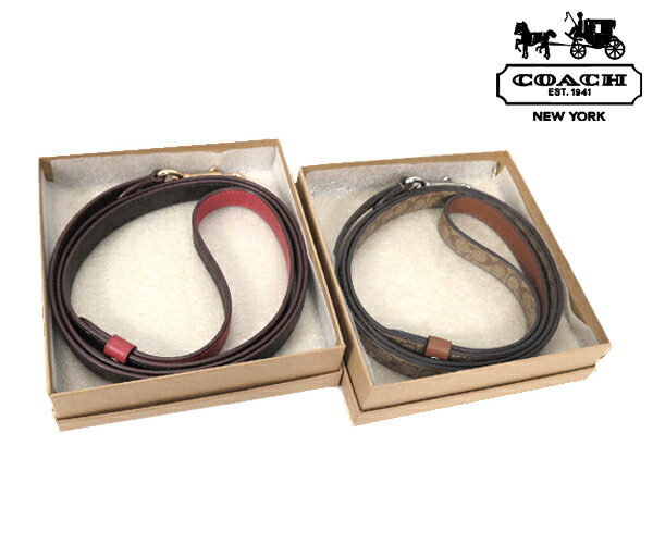 楽天市場】コーチ coach ボックスド スモールペット リーシュ