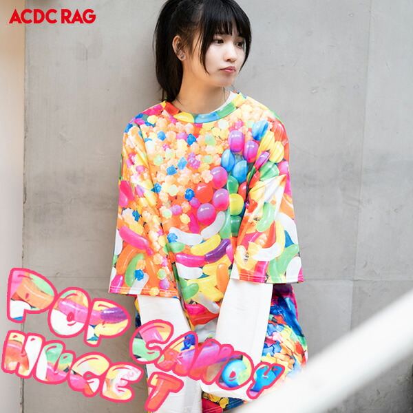 海外限定】Ado POP-UPタイポグラフィTシャツ韓国カラー(Lサイズ) ADO