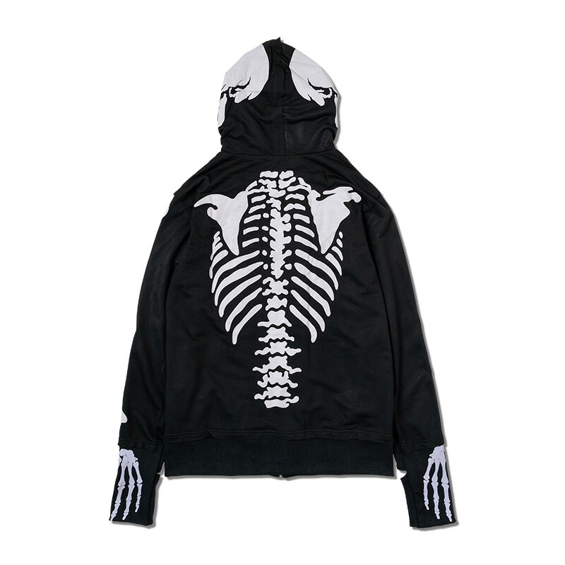 卸売 BABYL ベビーメタル 骨 骨パーカー L BABYL 骨パーカー Type1 M