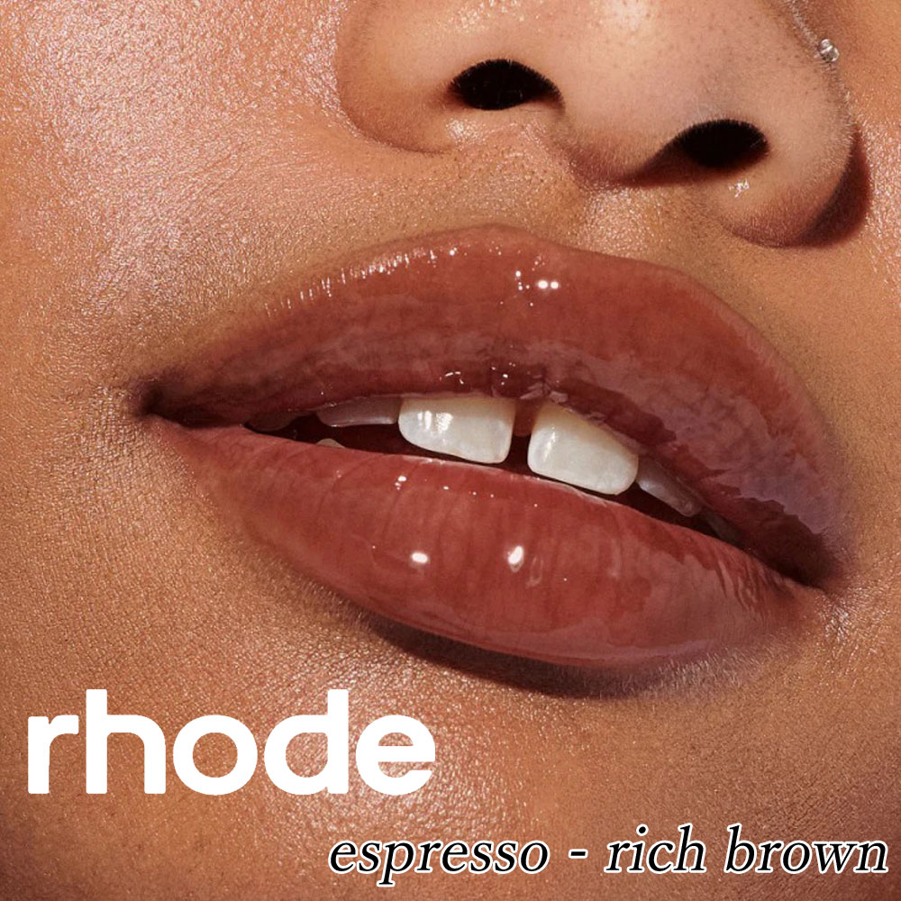 ちょん】rhode unscentedケースespressoリップ ちょん】rhode