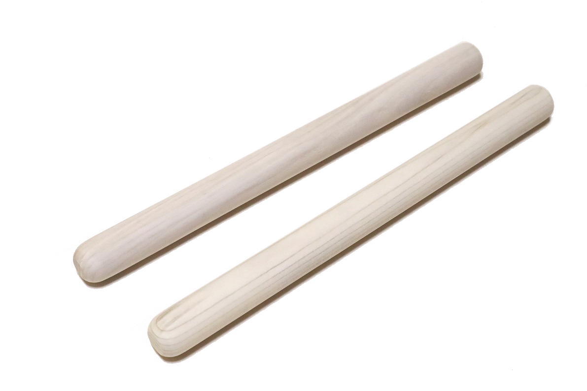 木製 大太鼓用バチ 2本セット ①｜木製 大太鼓用バチ 2