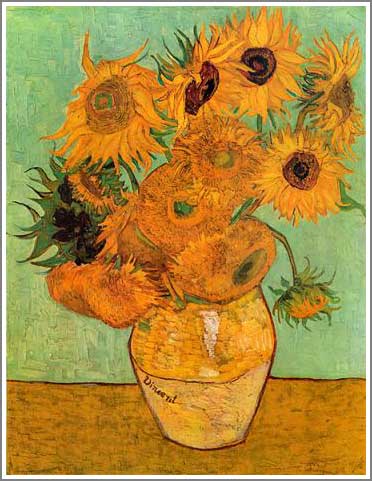 楽天市場】手描き 油絵 複製画 フィンセント・ファン・ゴッホ「12輪