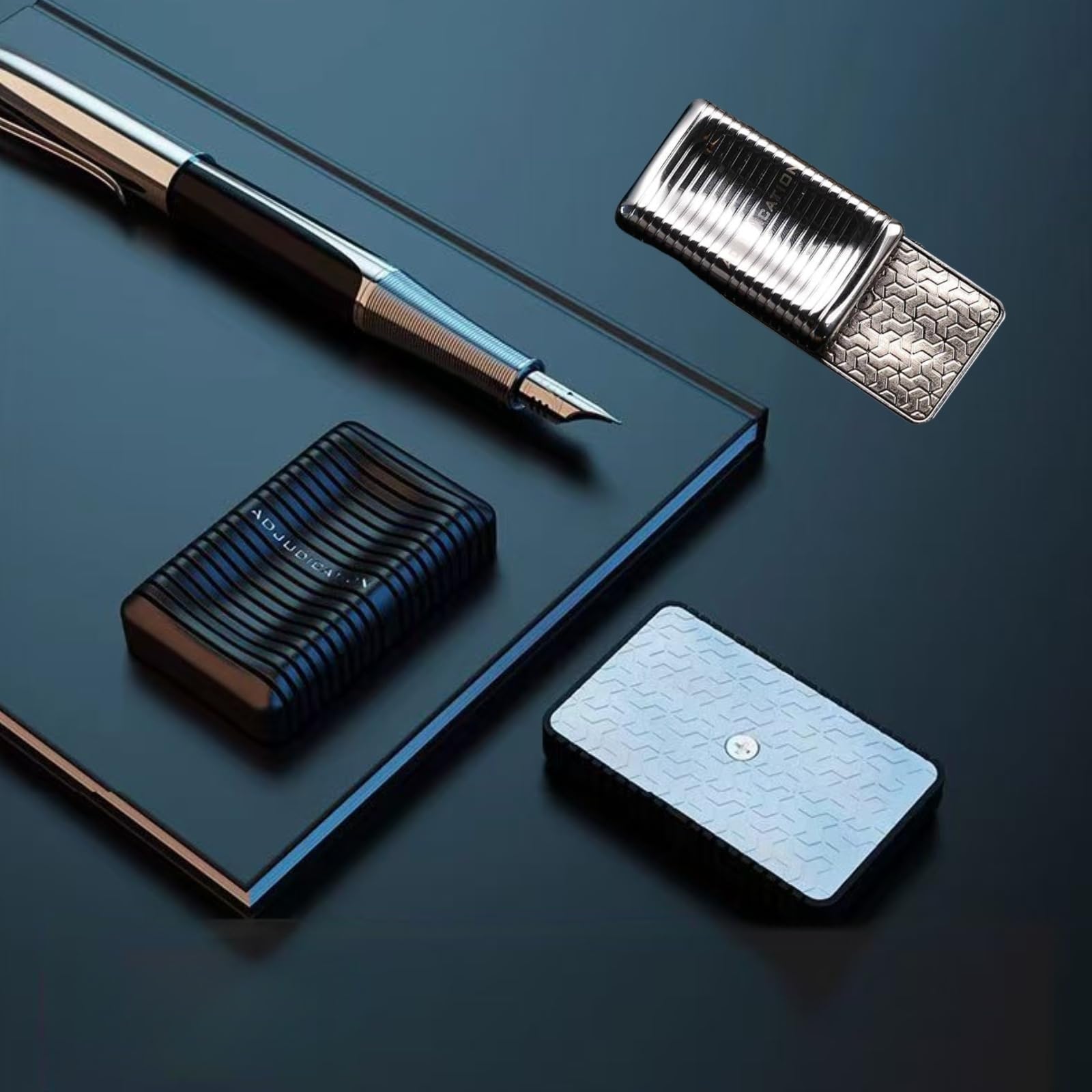 フィジェットスライダー 音叉内蔵 ＆ マグネットスピナー セット 新品