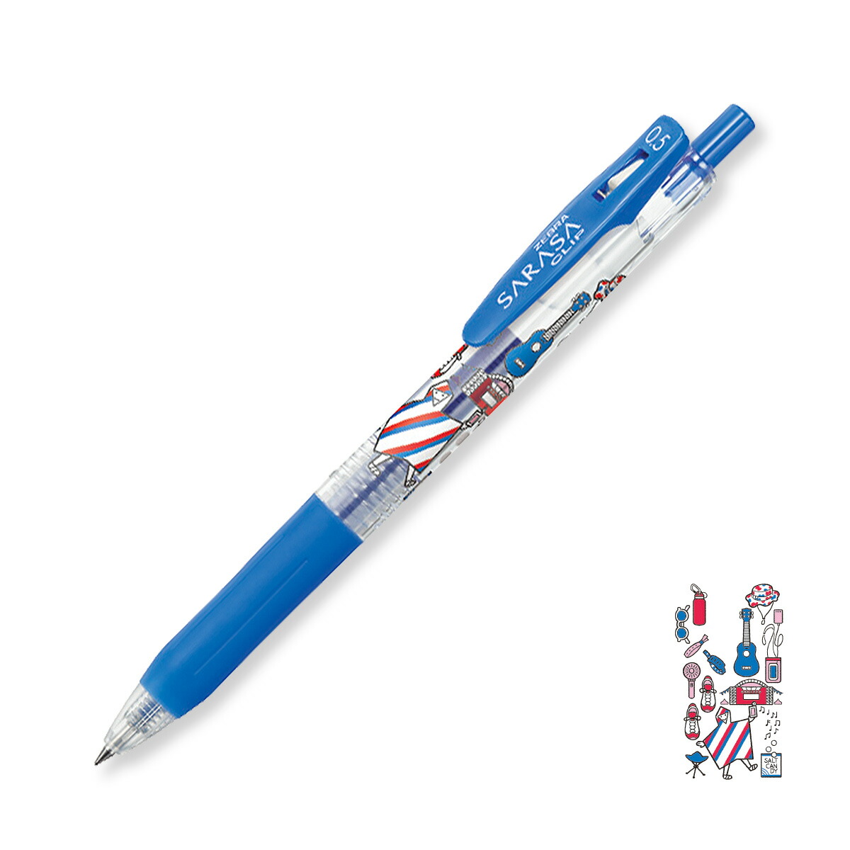 楽天市場】ゼブラ ゲルボールペン サラサクリップ0．5 Y2 ぷちとり