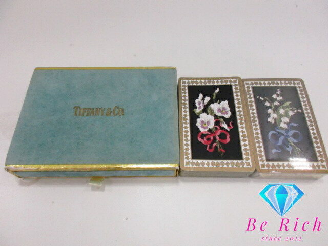 Tiffany Travelボックス付き トランプ Tiffany Travelボックス付き