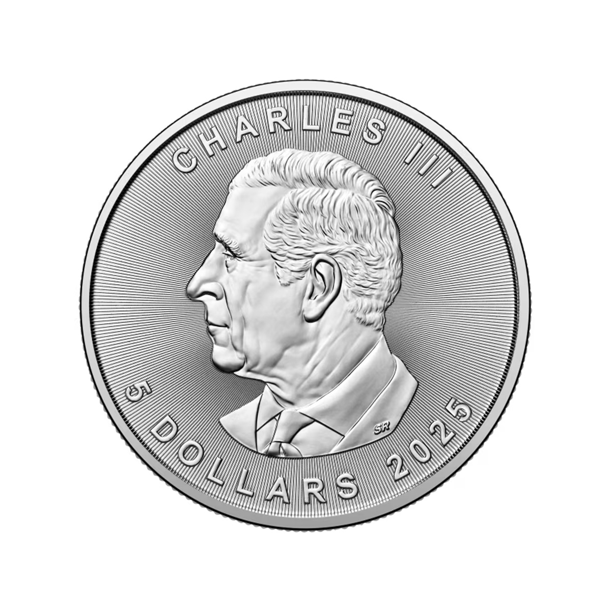 カナダ王立造幣局 2025年 カナダ メイプルリーフ銀貨 コイン 1オンス