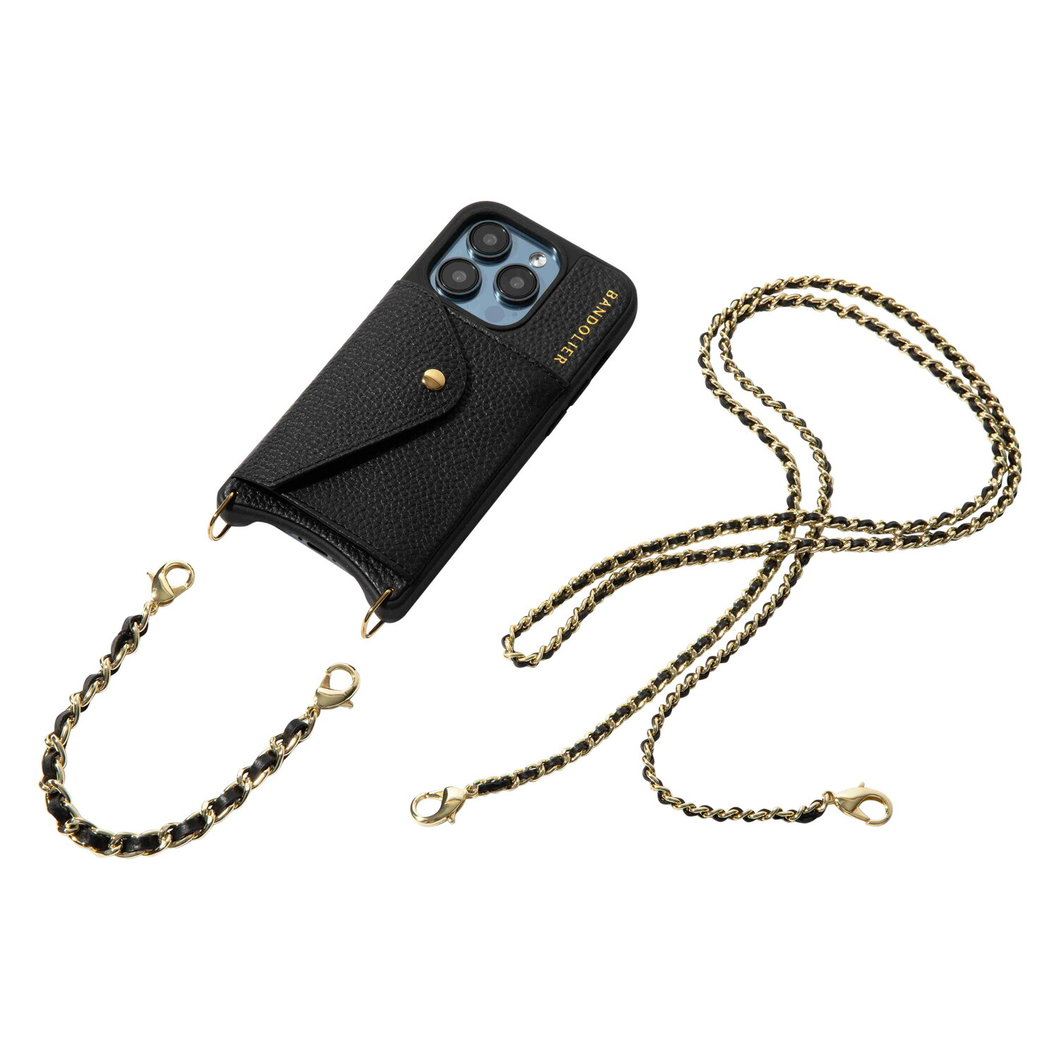 楽天市場】BANDOLIER LILY STRAP SET BLACK バンドリヤー ストラップ