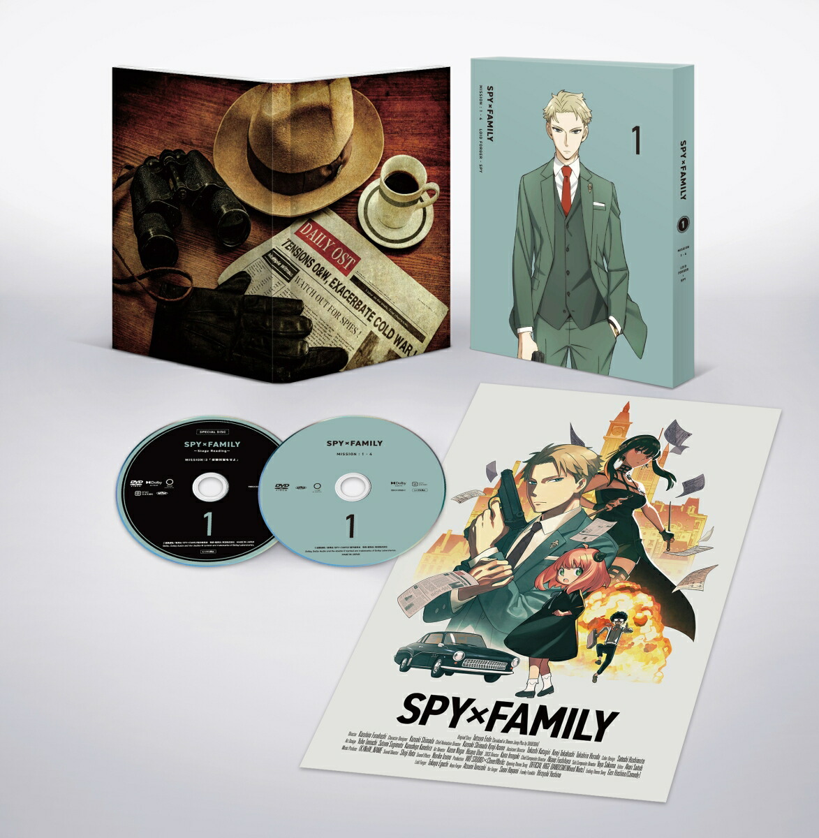 SPY×FAMILY スパイファミリー 全巻購入特典 アクスタ アクリルジオラマ