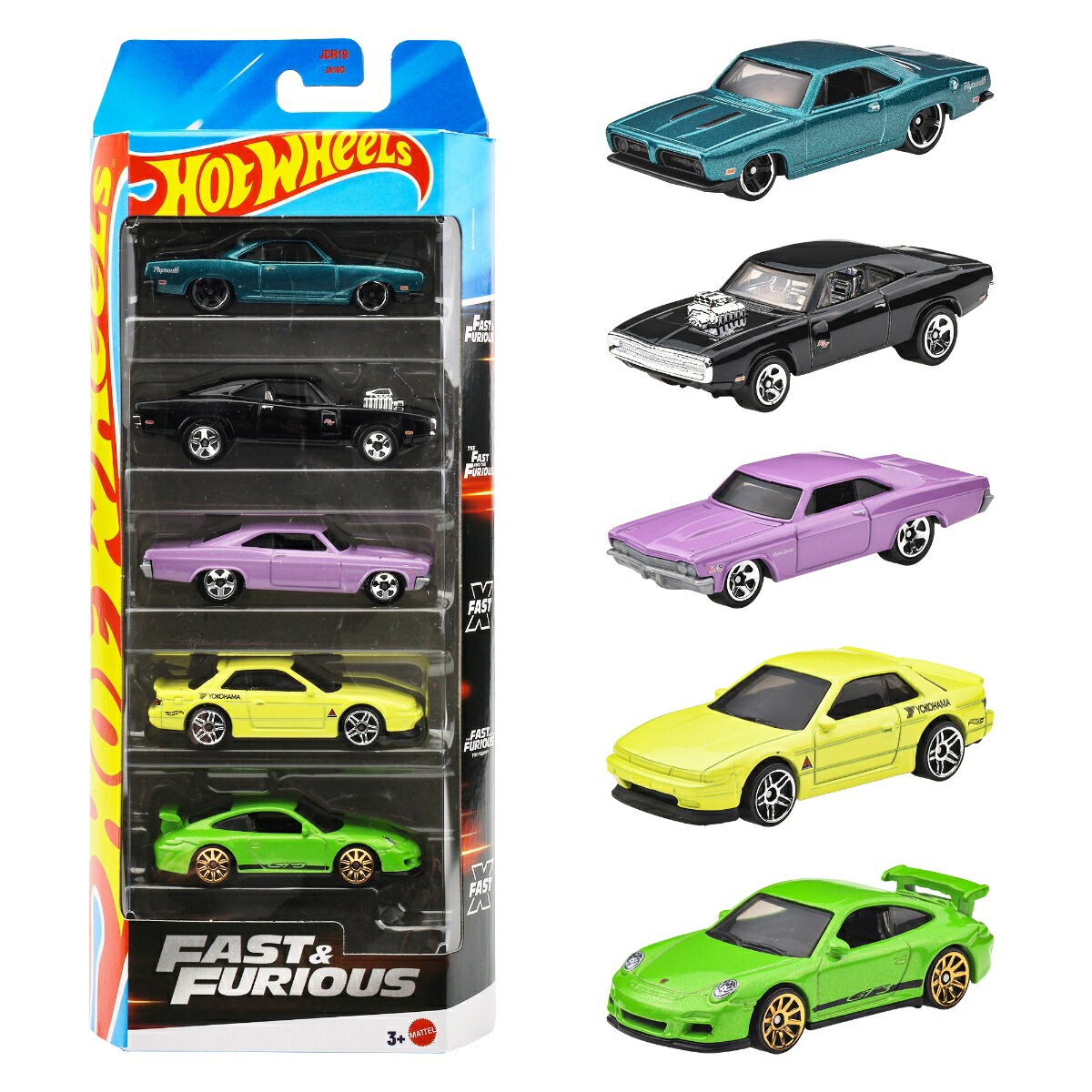 Hot Wheels ワイルドスピード クイック・シフターズ全5種セット Amazon