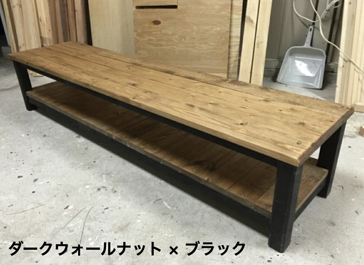 楽天市場】天然木 ハンドメイド テレビボード TVボード 完成品