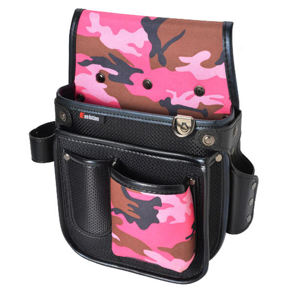 楽天市場】Worktime Evolition 迷彩柄 仮枠袋底丸 工具差し付き腰袋