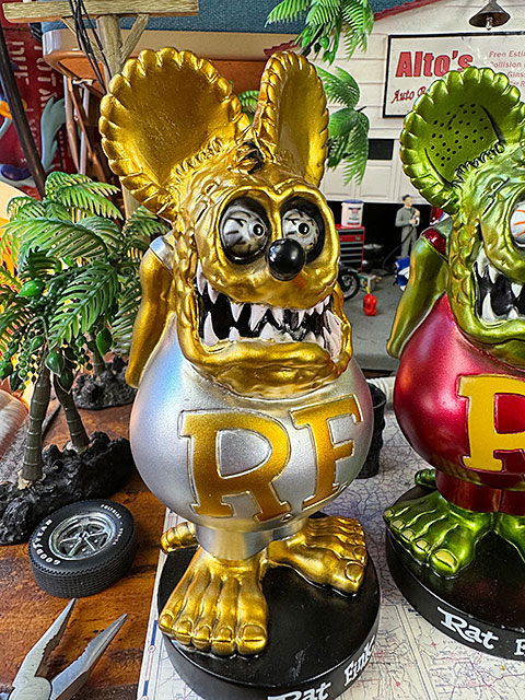 楽天市場】ファンコ ラットフィンク ボビングヘッド （メタリック4体