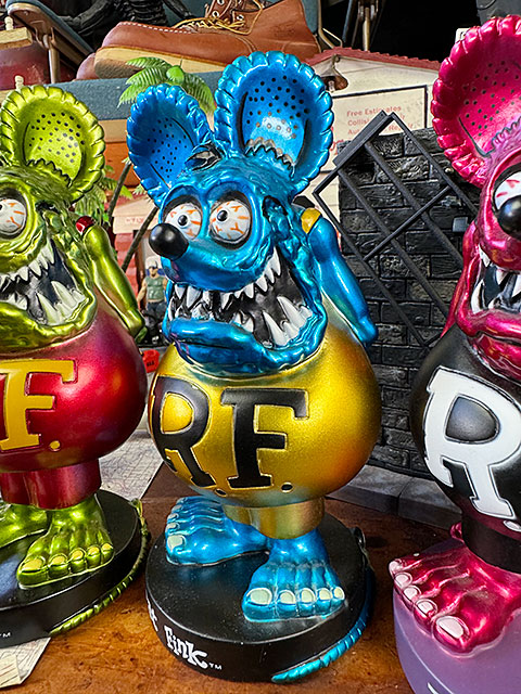 希少ラットフィンク限定メタリックボビングヘッド4体セット 【公式通販】